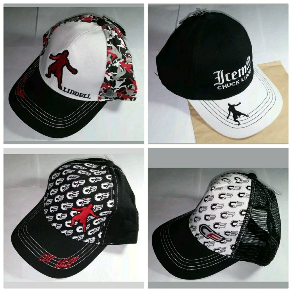 CAGE FIGHTER CHUCK LIDDELL CF MMA BASEBALL CAP HAT
